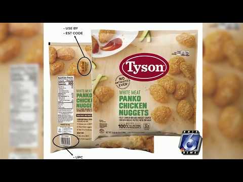 Tyson recalling 30,000 pounds of chicken nuggets