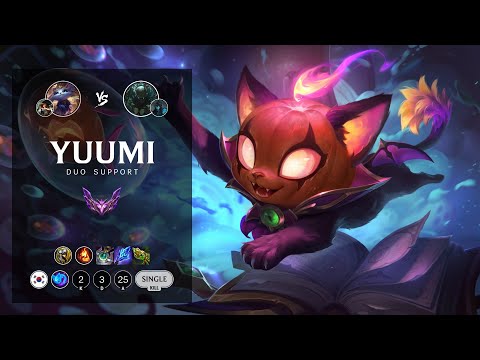 Yuumi Support vs Pyke - KR Master Patch 12.9