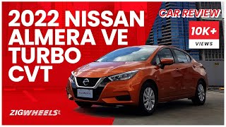 2022 Nissan Almera VE Turbo CVT Review | Zigwheels.Ph