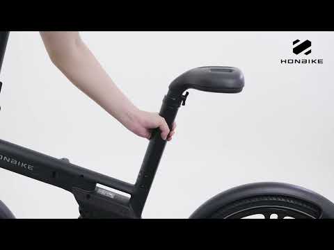 How to HF01 - Disassemble & Assemble Honbike HF01 Seat Tube