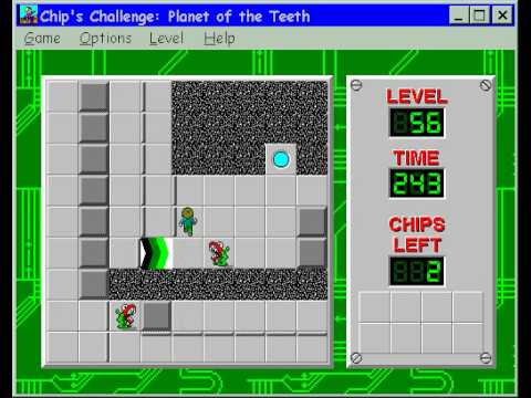 CCLP2 level 56 solution - 236 seconds