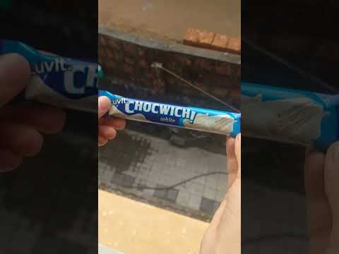 Unwrapping Luvit Chocowich White |chocolate asmr #shorts #shortvideo #viralshorts #trending