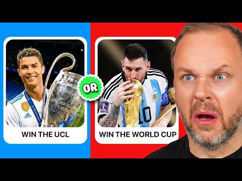 Would You Rather Football Edition