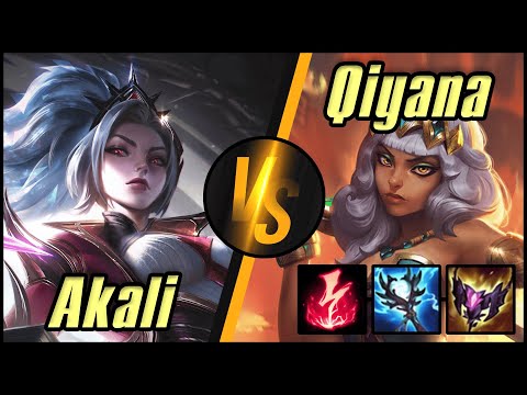 Akali vs Qiyana | Matchup Guide | Mid | In-Depth Akali OTP Version (German / Deutsch)