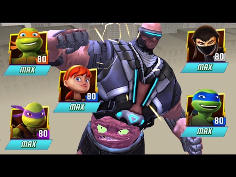 Unstoppoble Team VS Movie Krang - TMNT Legends
