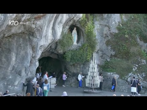 Chapelet du 9 septembre 2024 à Lourdes
