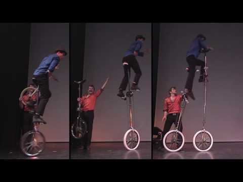 ''El Tango'' - Unicycle act by Les Beaux Frères