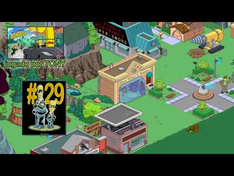 Los Simpson Springfield "Agentes Secretos, Cap. 29 - A tiempo entre costuras" por Tony
