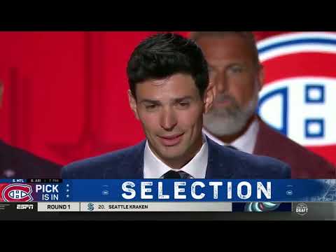 Carey Price fumbles with the name, Canadiens pick David Reinbacher 5th overall