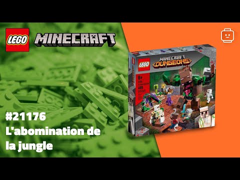 Vidéo LEGO Minecraft 21176 : L'abomination de la jungle