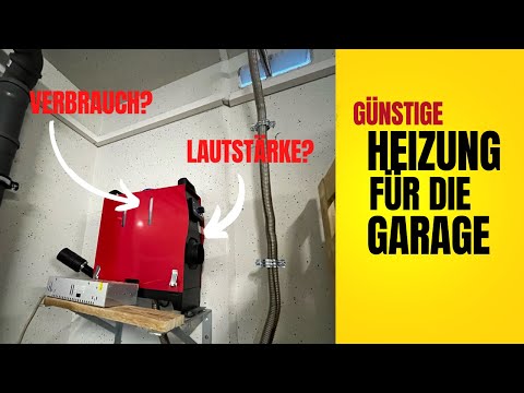 Heating a garage with an affordable diesel parking heater in winter | Chinese parking heater | Wo...