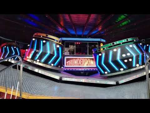 John Coneley funfair Thunderdome 2 waltzer offride  Stonehouse Glos 2022