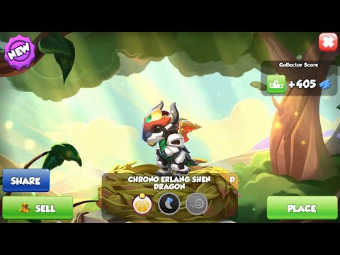 Hatched Chrono Erlang Shen Dragon | Dragon Mania Legends | Gameplay Walkthrough