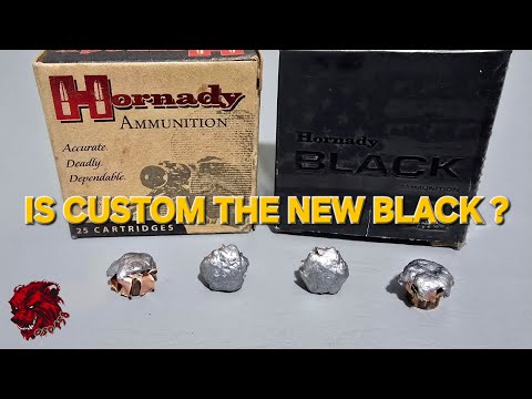 Is Custom the new Hornady Black? 124gn 9mm XTP Looks like 🤔 @oso4586