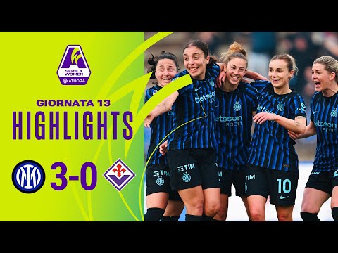 Inter-Fiorentina 3-0 | Magull apre, Polli chiude il tris nerazzurro | #SerieAWomenAthora