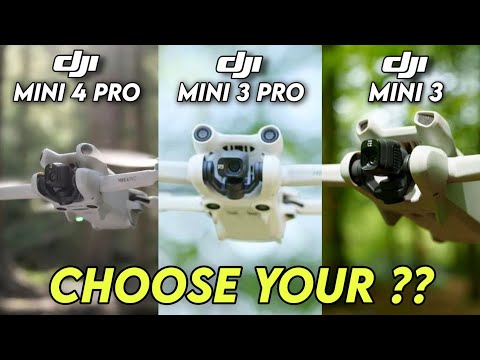 Dji Mini 4 Pro VS Dji Mini 3 Pro VS Dji Mini 3 Comparison | Everything you want to know is here