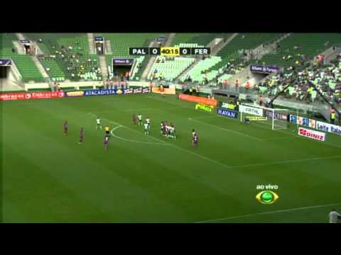 Gols, Palmeiras 1x2 Ferroviaria Paulistao 2016