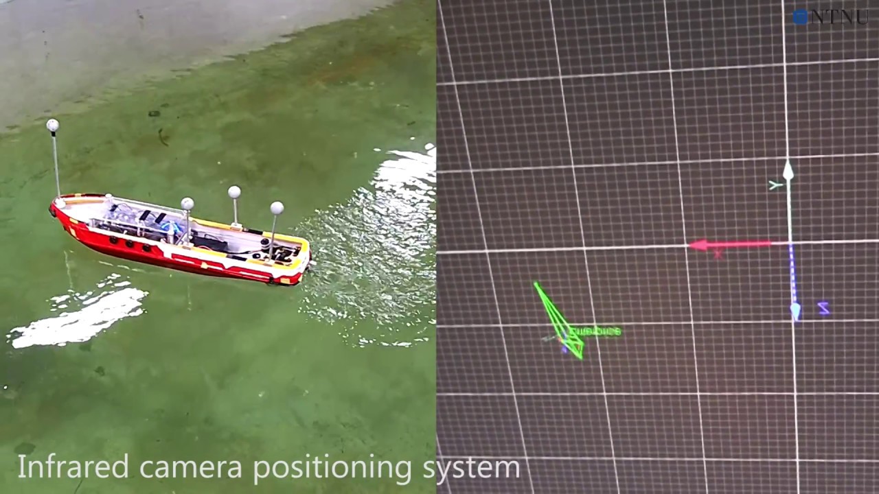 Dynamic Positioning (DP) of C/S Enterprise in MC-Lab - Marine Technology NTNU