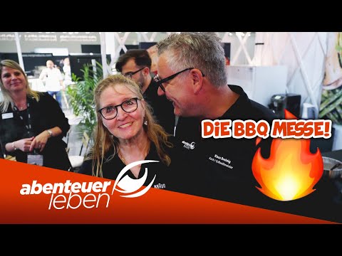 🔥Handtaschengrill und selbstentzündende Kohle?! 🔥 Die BBQ Messe | Abenteuer Leben