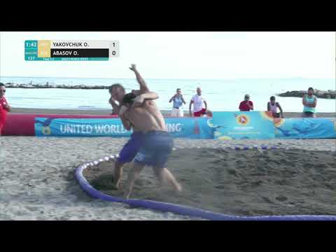 BRONZE Men's BW - 90 kg: O. YAKOVCHUK (UKR) v. O. ABASOV (AZE)