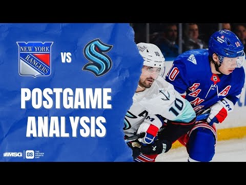 Kraken Score 4 Straight To Defeat Rangers | New York Rangers