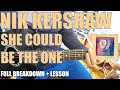 Nik Kershaw - She Could Be The One - Guitar Lesson