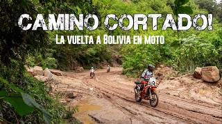 El camino está CORTADO, LLUEVE y se nos HACE DE NOCHE 🇧🇴 La VUELTA a BOLIVIA en MOTO 🇧🇴 (Cap 1)