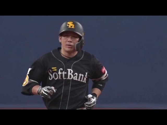 【7回表】値千金の一発!! ホークス・甲斐の勝ち越しホームラン!! 2020/9/3 B-H