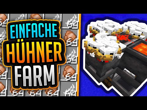 Minecraft 1.21 Hühnerfarm (Tutorial)