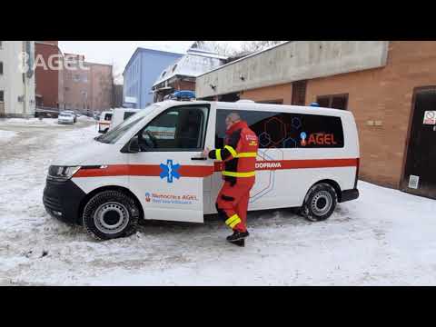 Video: Řidiči Nemocnice AGEL Ostrava-Vítkovice převezli v loňském roce 25 tisíc pacientů