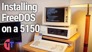 Installing FreeDOS for 8086 on an IBM 5150