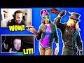 STREAMERS REACT TO *NEW* STAGE SLAYER & SYNTH STAR SKINS! (+ HOT RIDE GLIDER)