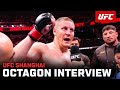 Sergei Pavlovich Octagon Interview UFC Shanghai