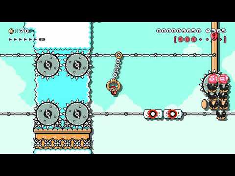 [4YMM] Castle in the sky (Super Mario Maker 2)