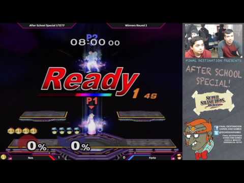 After School Special 1/17/17 - Nes (Peach) vs. Forte (Falcon) - SSBM Winners Round 2