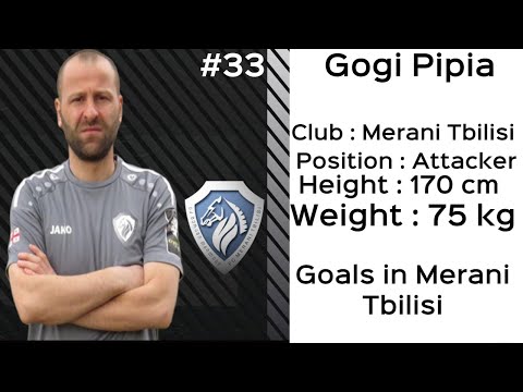 Gogi Pipia ►Goals In Merani Tbilisi | #33