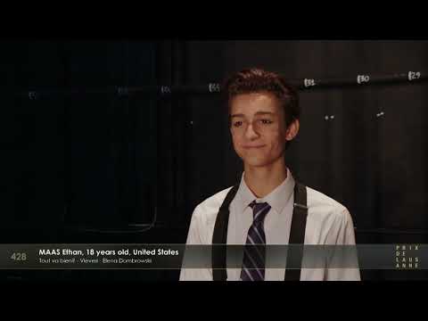 Ethan MAAS, 428 – Prix de Lausanne 2024 – Contemporary