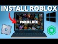 How To Download Roblox On Laptop PC Install Roblox On Windows Computer