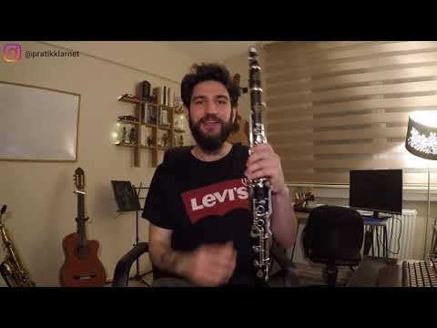 Pratik Klarnet - Dilek Taşı Sol Klarnet Yakın Çekim