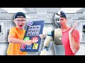 Kids Control Daddy With Remote Robot Dad Does What They Want