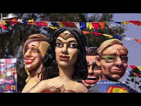Purim – der „jüdische Karneval“ - Buntes Treiben auf Israels Straßen
