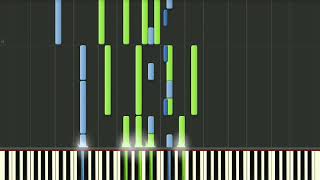 Transformers : The Last Knight  'IZZY'  (Synthesia Piano Tutorial)