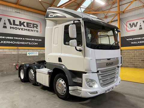 SOLD: DAF CF440 FTG *EURO 6* 6X2 TRACTOR UNIT - 2017 - PE67 CWD