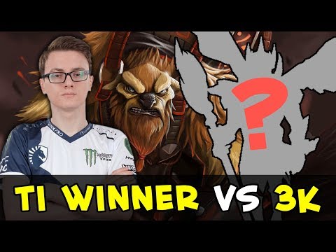Who would win: 9k TI champion or 3k mid with 400 games?