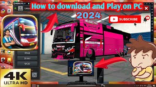 Download lagu Cara mengunduh & memainkan Bus Simulator Indonesia di PC 🤔 mp3