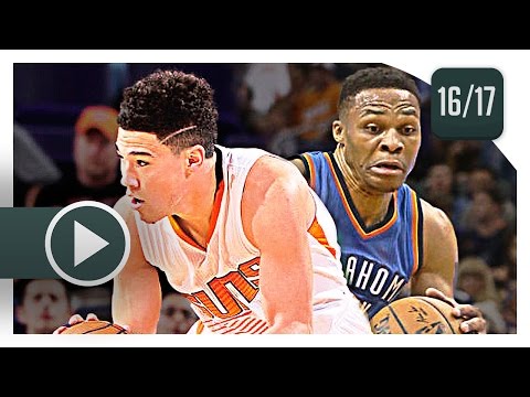 Devin Booker vs Russell Westbrook Duel Highlights (2017.04.07) Suns vs Thunder - SICK!