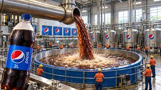 Como o Refrigerante PEPSI é feito - Processo Industrial