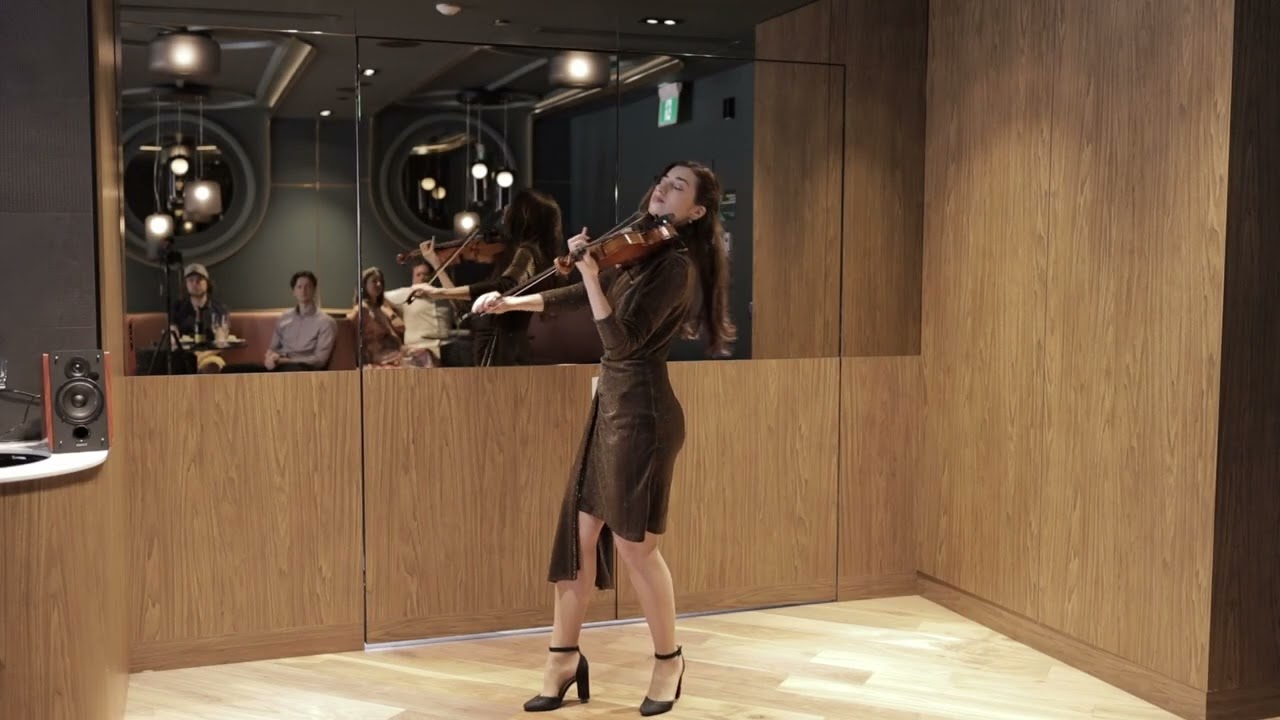 Promotional video thumbnail 2 for Ksenia Vaganova the Violinist