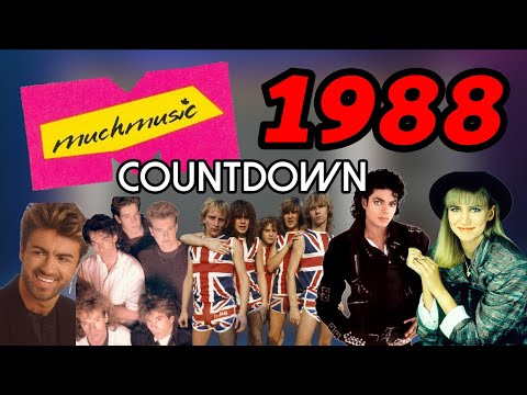 All the Songs from the 1988 MuchMusic Countdown