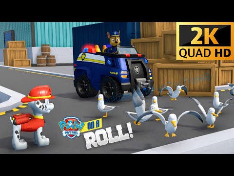 Paw Patrol On A Roll! 2K Quad HD #5 Marshall & Zuma & Chase